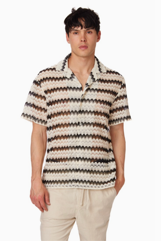 Claude Crochet Shirt