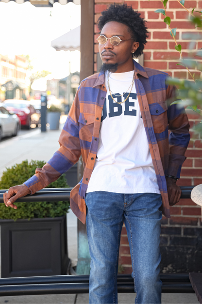 Brynley Flannel - Rust