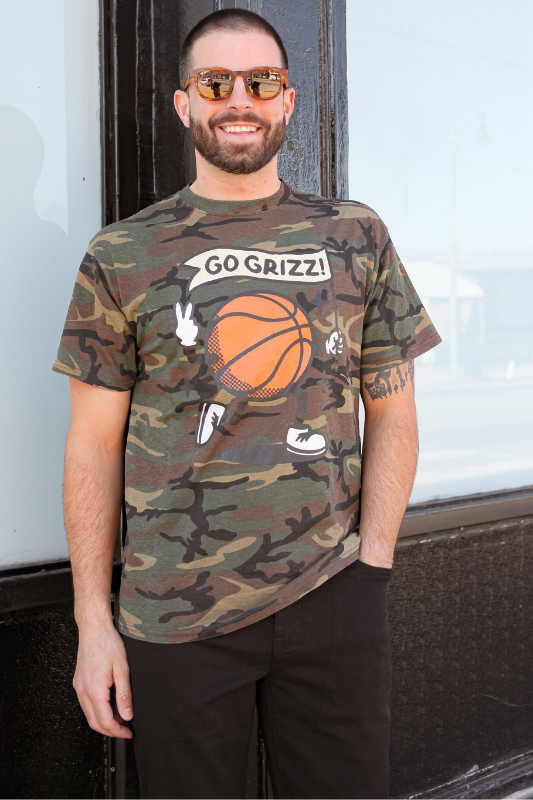 Go Grizz Camo Tee