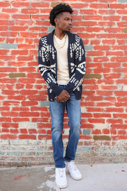 Twister Slim Straight Jeans - Med Blue