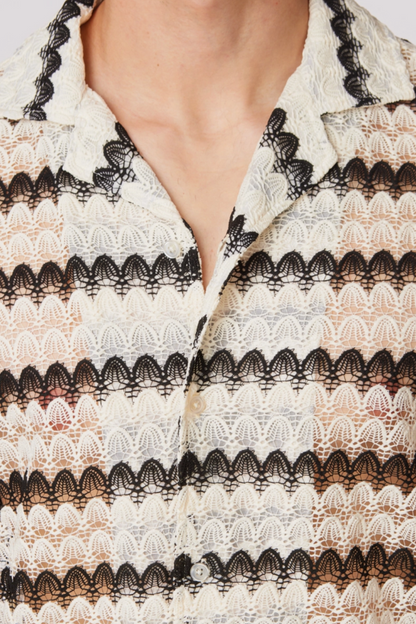 Claude Crochet Shirt