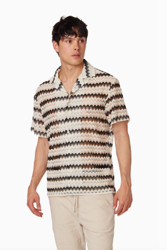 Claude Crochet Shirt