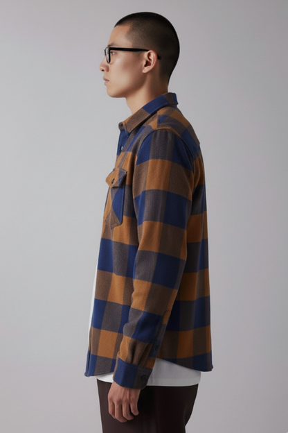 Brynley Flannel - Rust