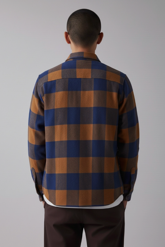 Brynley Flannel - Rust