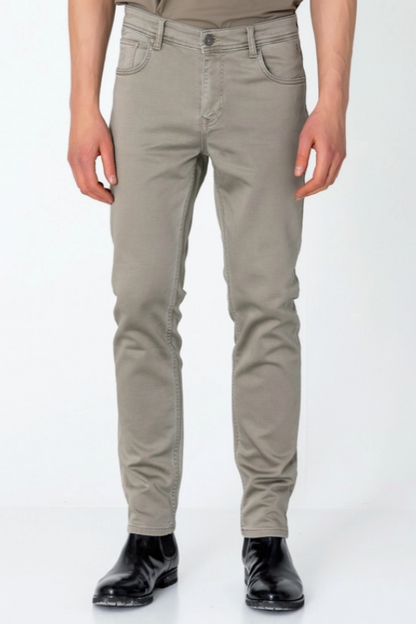 Micah 5-Pocket Jeans - Stone